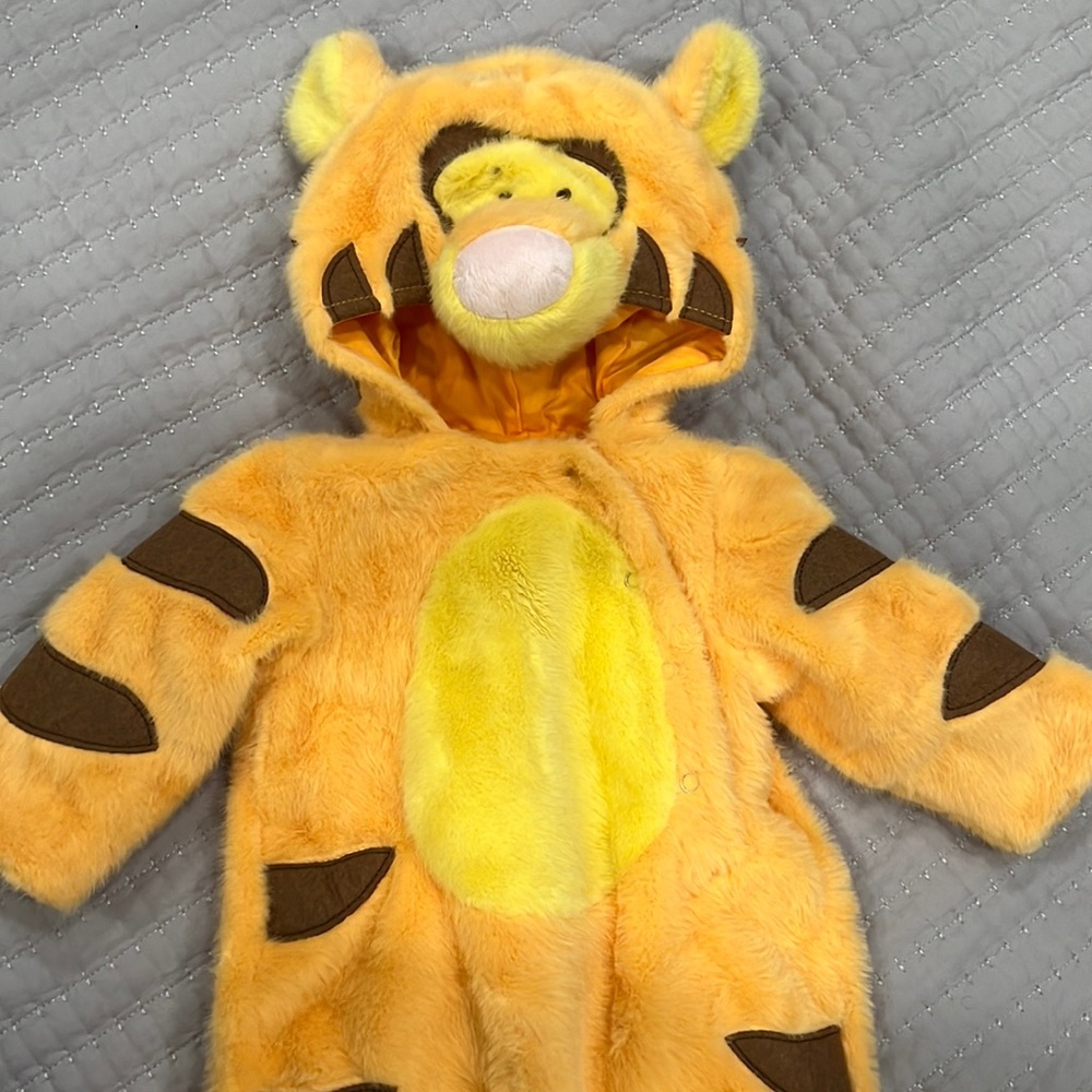 Pottery Barn Kids Tiger Costume - Orange and Yellow
